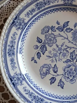 Set Dolce Porcellana Blu e Bianca