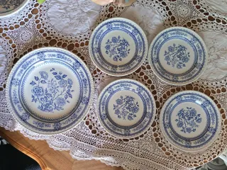 Set Dolce Porcellana Blu e Bianca