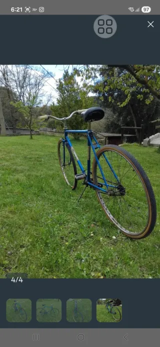 Bicicleta BH Antigua Azul