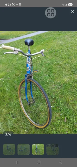 Bicicleta BH Antigua Azul