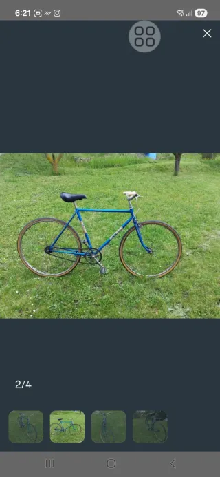 Bicicleta BH Antigua Azul