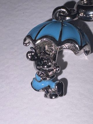 Charm Pandora azul paraguas