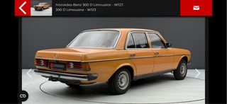 Piloto trasero derecho Mercedes W123