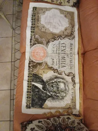 Grande banconota vintage