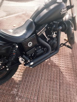 Harley Davidson FXDB Street Bob 2016 Negra