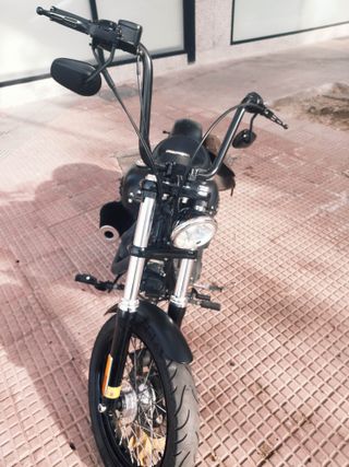 Harley Davidson FXDB Street Bob 2016 Negra