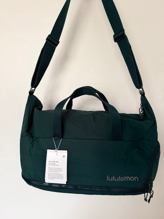 Bolso de Gimnasio Lululemon Verde Oscuro