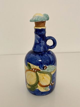 Set per liquore in ceramica italiana