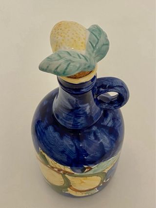 Set per liquore in ceramica italiana