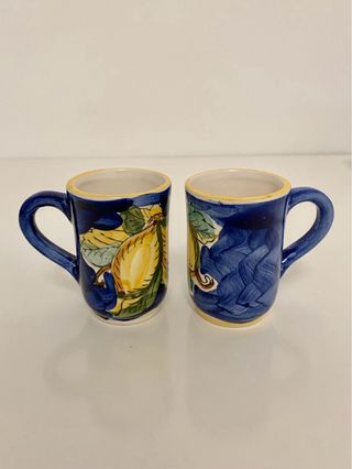 Set per liquore in ceramica italiana