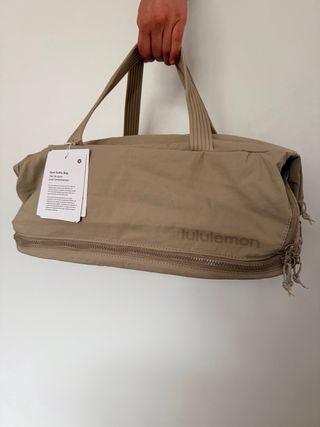Bolsa Lululemon Beige