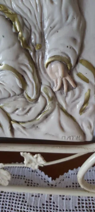 Natività in ferro battuto decorato