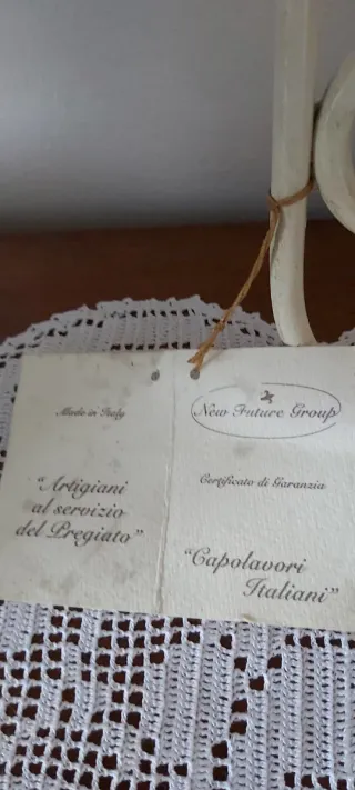 Natività in ferro battuto decorato