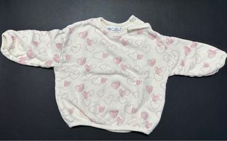 Conjunto Zara Corazones 12-18m