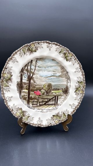 Piatto Johnson Bros Friendly Village 27cm bintage