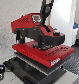 Prensa térmica Secabo TS7 apertura horizontal