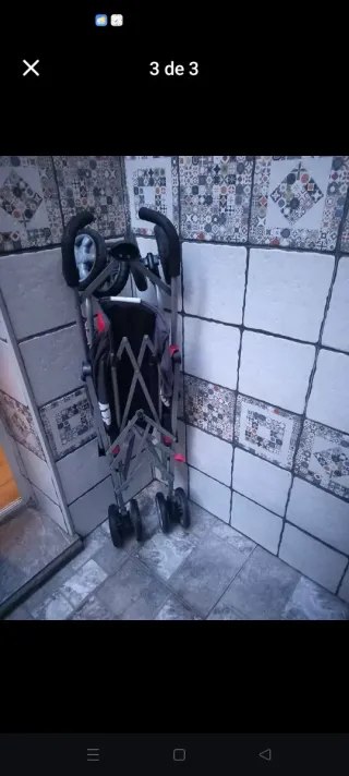 Carrito Silla Ligera Plegable