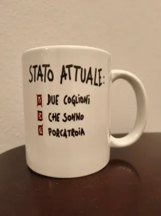 Tazza Mug Stato Attuale