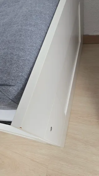 Diván cama Ikea Brimnes blanco