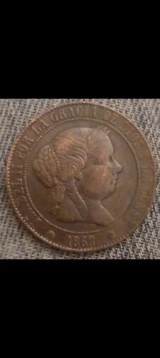 2 Monedas Antiguas 1868