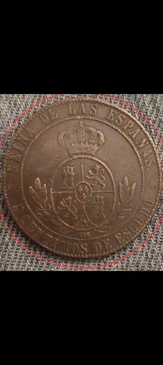 2 Monedas Antiguas 1868