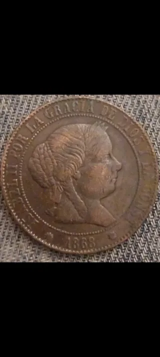 2 Monedas Antiguas 1868