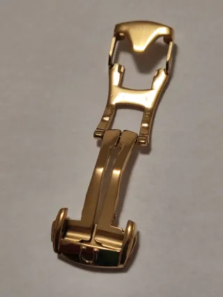 Omega Deployant Fibbia Oro