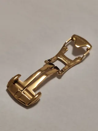 Omega Deployant Fibbia Oro