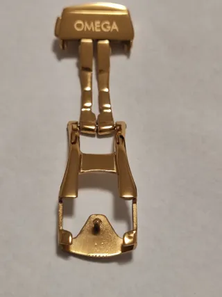 Omega Deployant Fibbia Oro