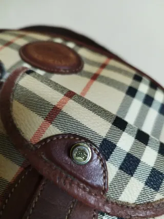 Borsa Burberry Vintage a Quadri