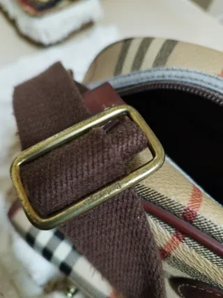 Borsa Burberry Vintage a Quadri