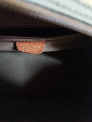 Borsa Burberry Vintage a Quadri