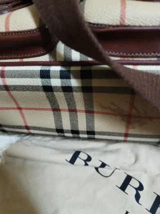 Borsa Burberry Vintage a Quadri