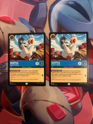 Scuttle Esperto in Umani Lorcana 2 carte