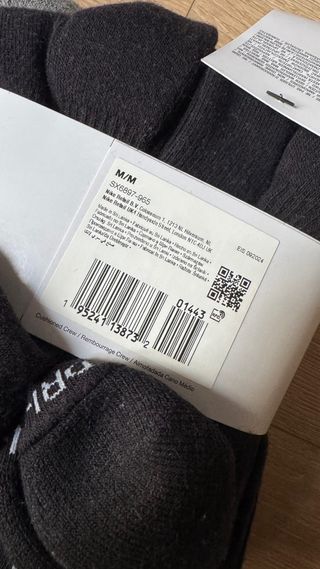 Pack 6 Calcetines Nike Everyday Plus Talla M