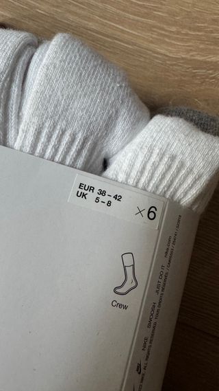 Pack 6 Calcetines Nike Everyday Plus Talla M