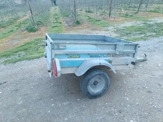 Remolque Cuní Savilla, sé puede volcar. 150 X 110
