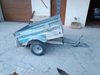Remolque Cuní Savilla, sé puede volcar. 150 X 110