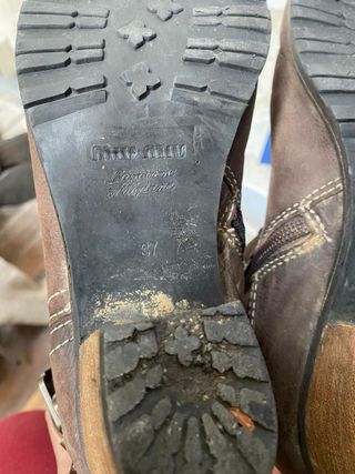 Stivali Miu Miu Marrone Tg 37