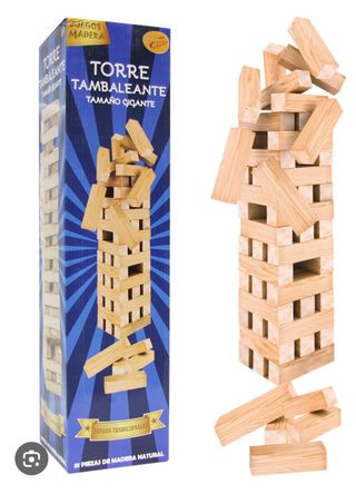 Torre Tambaleante Gigante Madera