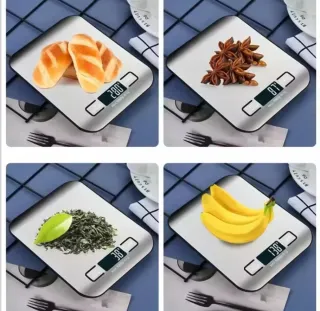 Báscula Digital da cucina con schermo LED, Pannello