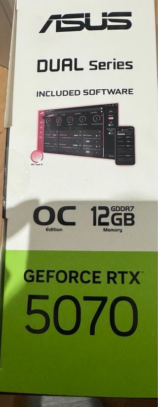 Tarjeta Gráfica ASUS GeForce RTX 5070 OC