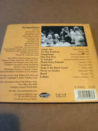 CD Pink Martini Sympathique