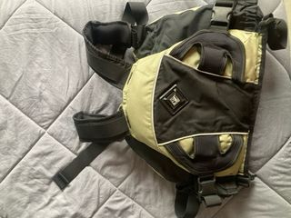 Chaleco PALM verde y negro