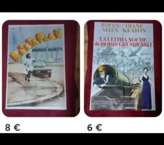 Loe 16 carteleras de cine pósters grandes vintage