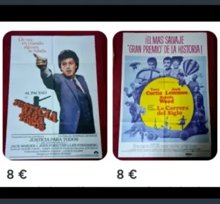 Loe 16 carteleras de cine pósters grandes vintage