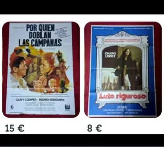 Loe 16 carteleras de cine pósters grandes vintage