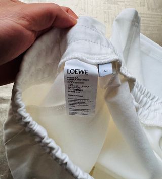 Pantalones cortos Loewe blancos talla L