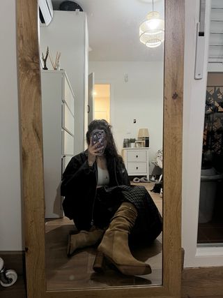 Botas altas Vienty ante marrón