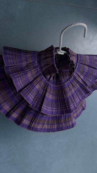 Colletto in pura seta